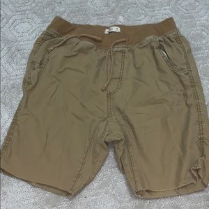khaki shorts
